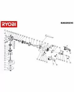 Buy A Ryobi EAG2023C Spare part or Replacement part for Your Grinders & Cutters and Fix Your Machine Today